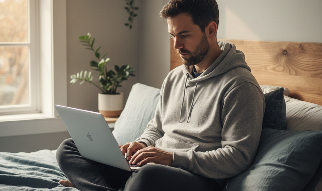 The Apple Silicon MacBook Air is the best laptop to use in bed