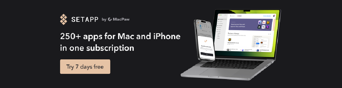 Big change: Setapp allows you to subscribe or buy a single app now